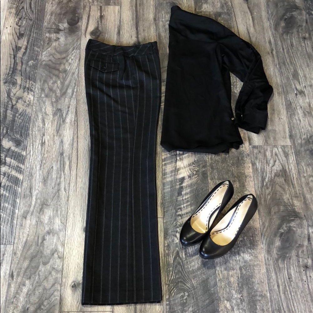 LOFT wide leg slacks